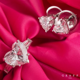 Graff Platinum Diamond Jewellery Suite TDW 5.13ct D/VVS2